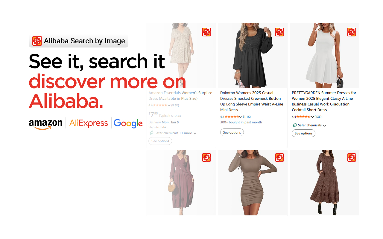 Alibaba Search by Image Screenshot 1